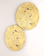 Image 2 of 4: The Phillips Collection Medium Gold Circle Wall Decor