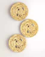Image 1 of 2: The Phillips Collection Small Gold Circle Wall Decor
