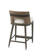 Palecek Fritz Rope Counter Stool 24 Horchow