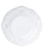Image 1 of 2: Vietri Incanto Stone Lace Pasta Bowl, White