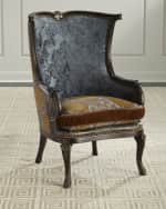Image 1 of 6: Massoud Dominick Wing Chair