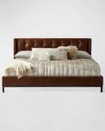 Four Hands Newhall Platform Queen Bed | Horchow Four Hands Newhall Platform Queen Bed | Horchow