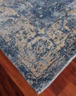 Image 2 of 3: Exquisite Rugs Adelaide Hand-Knotted Rug, 9' x 12'