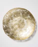 Image 1 of 3: Vietri Moon Glass Centerpiece