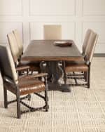 Image 1 of 5: Hooker Furniture Casella Pedestal Dining Table