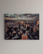 Image 1 of 4: Four Hands "Chicago" Photography Print Handmade HD Metal & Acrylic Art