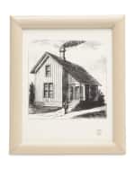 Image 1 of 2: Pigeon and Poodle Eton Leather Frame, 8x10