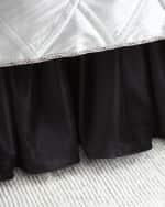 Image 1 of 2: Sweet Dreams Bianca Gathered Velvet Dust Skirt