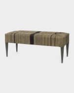 Image 1 of 3: Palecek Fritz Bench 48"