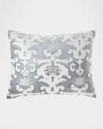 Image 1 of 2: Callisto Home Darboux Velvet Renaissance Standard Sham