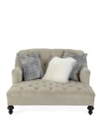 Image 3 of 3: Old Hickory Tannery Valentina Tufted Chaise