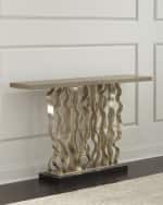 Image 2 of 2: Ambella Waves Console Table