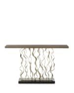 Image 1 of 2: Ambella Waves Console Table