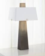 Image 1 of 3: Global Views Stoic Ombre Table Lamp