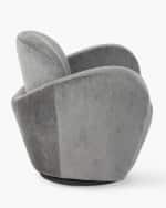 Image 2 of 5: Interlude Home Miami Swivel Chair