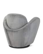 Image 5 of 5: Interlude Home Miami Swivel Chair