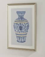 Image 2 of 6: Wendover Art Group "Blue and Gold Urn I" Giclee Wall Art