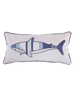 Image 1 of 2: Levtex Sammy Shark Printed Pillow