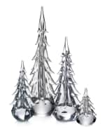Image 2 of 2: Simon Pearce Vermont 5-Sided Glass Evergreen, 6"