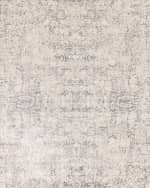 Image 2 of 4: Exquisite Rugs Swan Hand-Knotted Rug, 8' x 10'