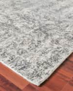 Image 3 of 4: Exquisite Rugs Swan Hand-Knotted Rug, 8' x 10'