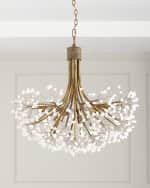 Image 1 of 3: John-Richard Collection Quartz 9-Light Chandelier