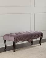 Image 3 of 3: Haute House Camile Tufted Bench
