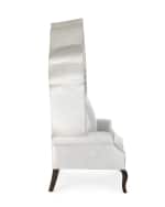 Image 2 of 4: Haute House Antoinette Hooded Hostess Chair