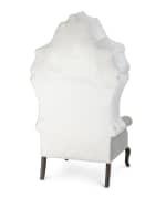 Image 4 of 4: Haute House Antoinette Hooded Hostess Chair