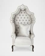 Image 1 of 4: Haute House Antoinette Hooded Hostess Chair