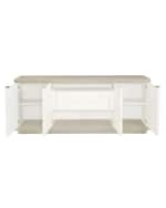 Image 3 of 4: Bernhardt Axiom Four Door Dining Console