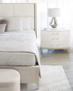 Image 2 of 3: Bernhardt Axiom Large 3-Drawer Nightstand