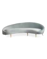 Ether online curved sofa