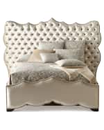 Image 2 of 2: Haute House Samara Tufted King Bed