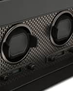 Image 3 of 7: WOLF Axis Double Watch Winder with Storage
