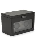 Image 5 of 7: WOLF Axis Double Watch Winder with Storage