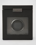 Image 1 of 4: WOLF Axis Single Watch Winder with Storage