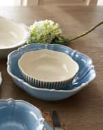 Image 2 of 6: Juliska Berry & Thread Chambray Serving Bowl