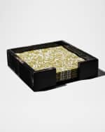 Image 2 of 2: LADORADA Horn Veneer Large Dinner Napkin Holder