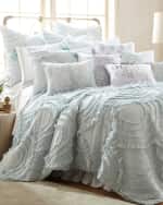 Image 1 of 4: Levtex Layla Spa King Quilt Set