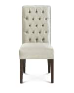Image 3 of 4: Haute House Brittany Mirrored Trim Dining Chair