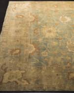 Image 3 of 3: Safavieh Vegetable Vine Oushak Rug, 3' x 10'
