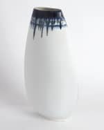 Image 2 of 6: Global Views Large Glass Drip Vase