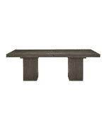 Image 2 of 3: Bernhardt Linea Double Pedestal Dining Table