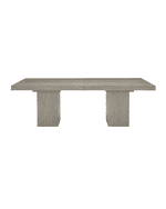 Image 1 of 3: Bernhardt Linea Double Pedestal Dining Table
