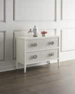 Image 2 of 3: John-Richard Collection Marais Linen & Agate Chest