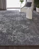 Image 1 of 2: Nourison Mamie Hand-Knotted Rug, 2' x 8'