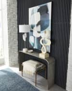 Image 2 of 3: John-Richard Collection Furls Of White Lamp