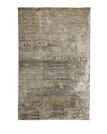 Image 1 of 3: Josie Natori Lhasa Haze Hand-Knotted Rug, 6' x 9'