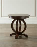 Image 1 of 4: Hooker Furniture Edison Round End Table